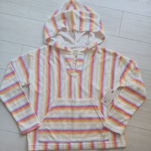 Billabong NEW girls Baja Mini Surf Poncho Hoodie